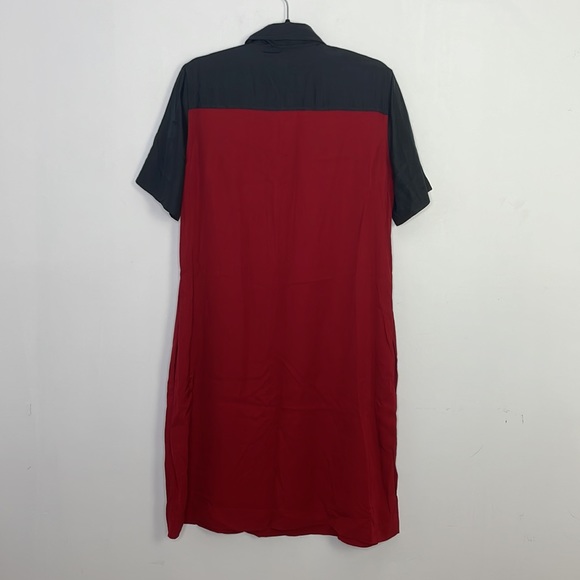 See by Chloe silk blend colorblock midi dress - Picture 8 of 8